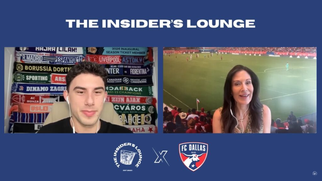 An aerial few of the new Toyota Stadium displaying the Toyota Stadium logo.