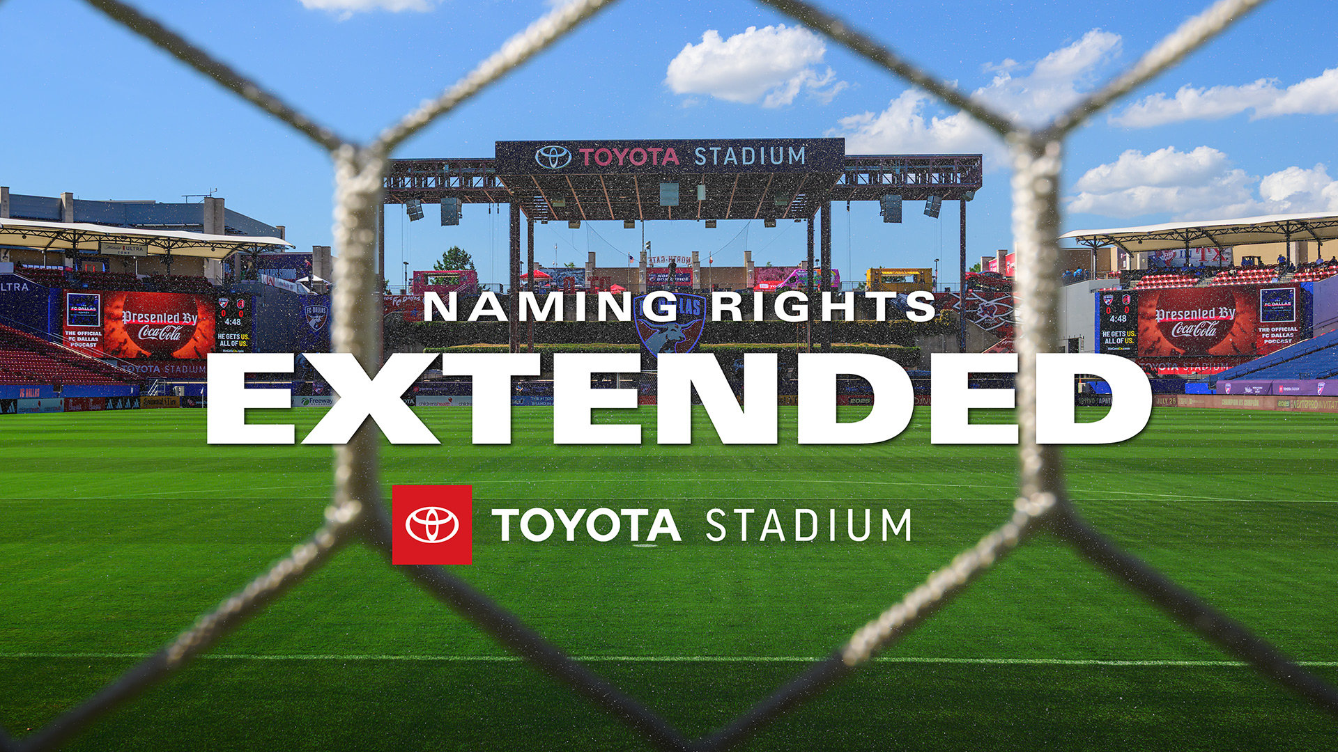 Naming Rights Extended Toyota Stadium